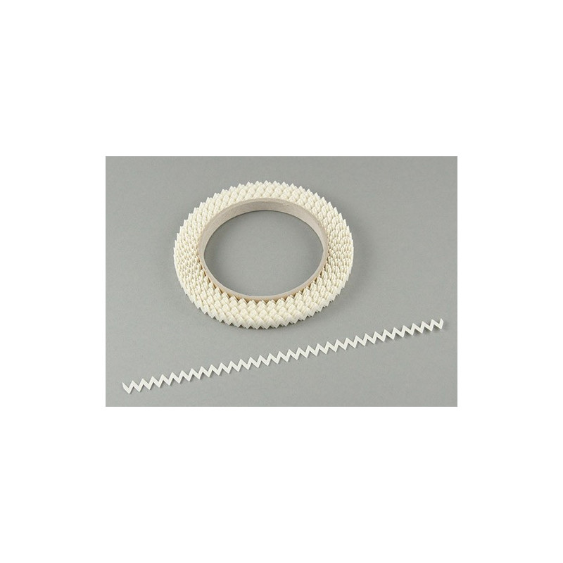 Zig-zag 60° turbulator - 0,5 mm - 33 m