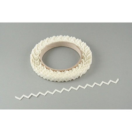 Zig-zag 90° turbulator