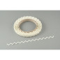 Zig-zag 90° turbulator - thickness 0,5 mm - 33 m